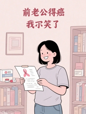 前老公得癌我尕笑了