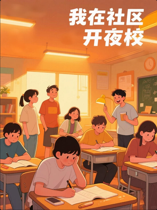 我在社区开夜校